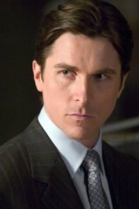 Christian Bale as Bruce Wayne