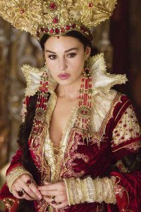 Monica Bellucci as The Mirror Queen.