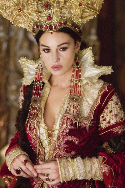 Monica Bellucci as The Mirror Queen.