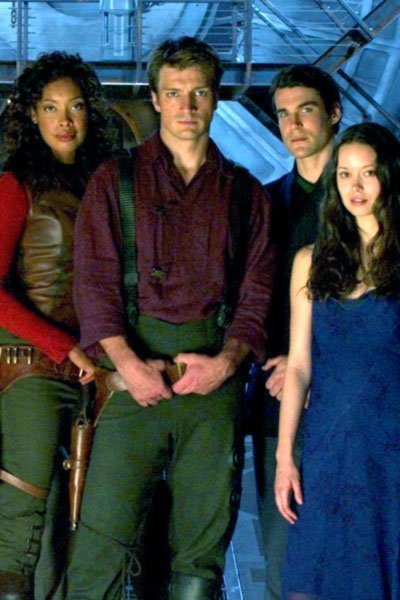 Some of the Firefly's crew and passengers.