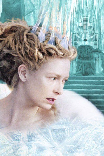 Tilda Swinton as the White Witch of Narnia.