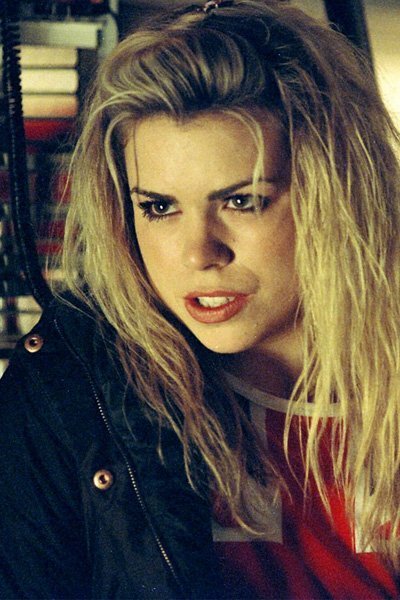 Billie Piper as the Doctor's companion Rose.