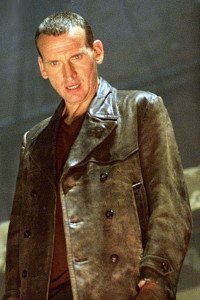 Christoper Eccleston as the Ninth Doctor