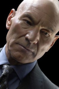 Patrick Stewart as Charles Xavier / Professor X. 