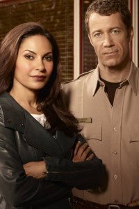 Colin Ferguson as Sheriff Jack Carter and Salli Richardson as Allison Blake