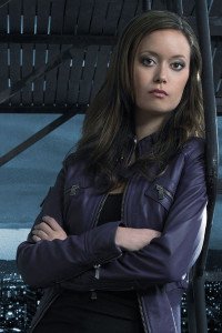 Summer Glau as the Terminator Cameron.