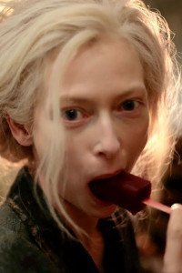 Tilda Swinton as Eve.