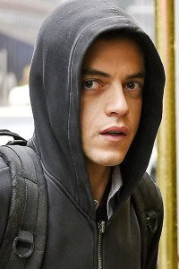 Rami Malek as Elliot.