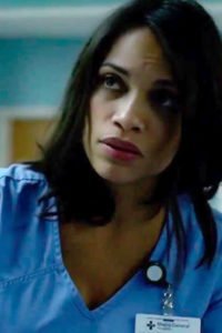 Rosario Dawson as Claire Temple.