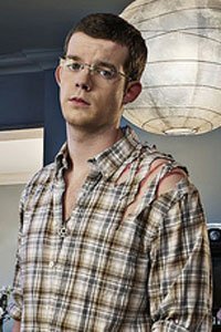 Russell Tovey as George the reluctant werewolf from Being Human.