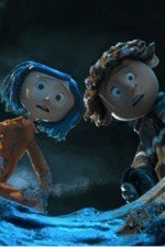 Coraline and Whybie gaze down the deep well in horror.